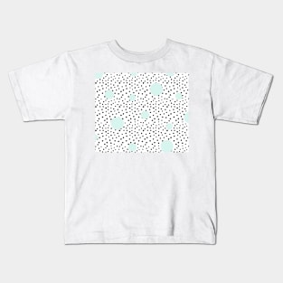 Foxy dots - mint Kids T-Shirt